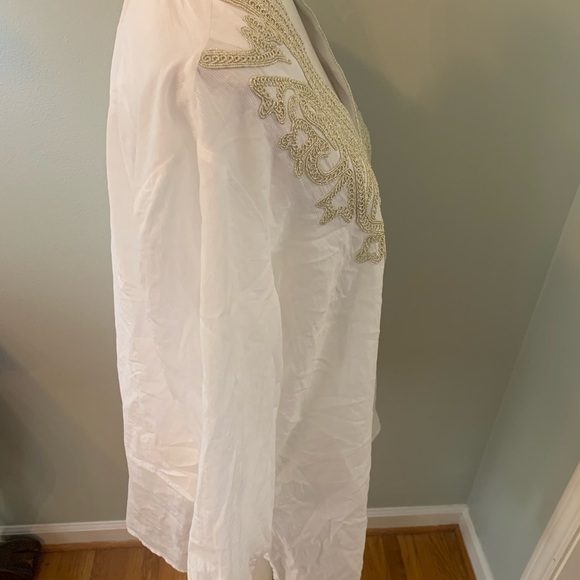 Chico’s Cotton tunic, beachwear, size 3 (16) - Picture 4 of 9